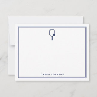 Personalised Pickleball Note Card