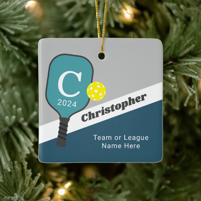 Personalised Pickleball Ornament (Tree)