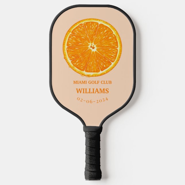 Personalised  pickleball paddle (Front)