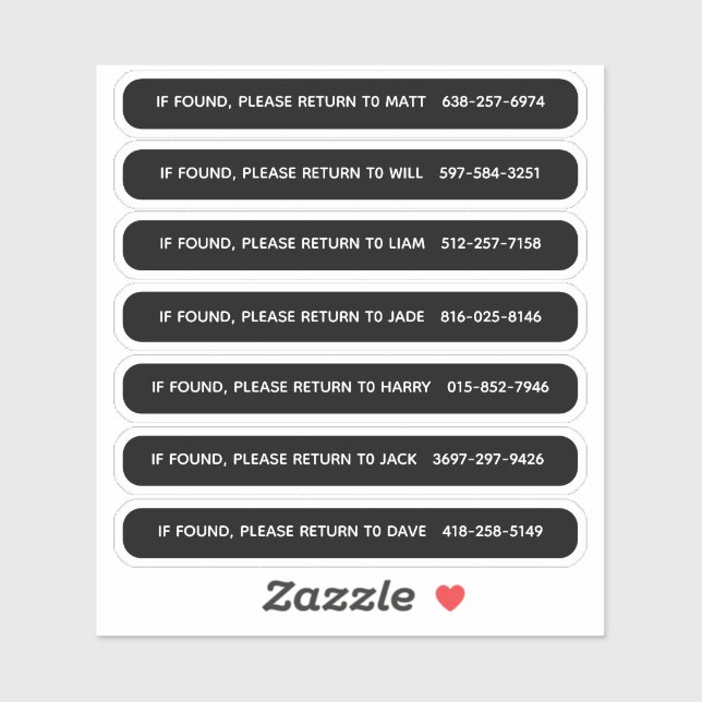 Personalised Pickleball Paddle Identification (Sheet)
