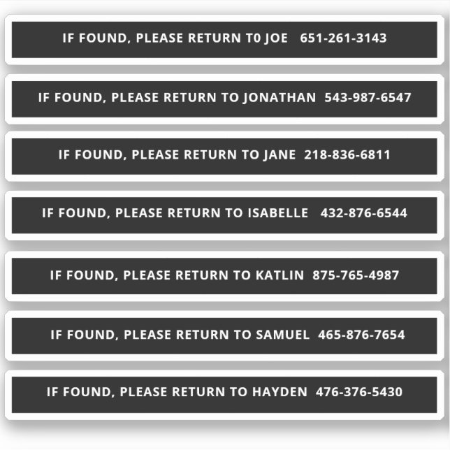 Personalised Pickleball Paddle Identification (Front)