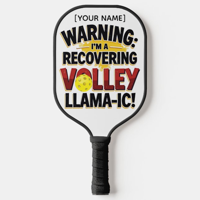 Personalised Pickleball Paddle-Yellow-Style#028 Paddle (Front)