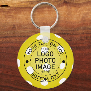 Personalised Pickleball Photo Logo Custom Key Ring