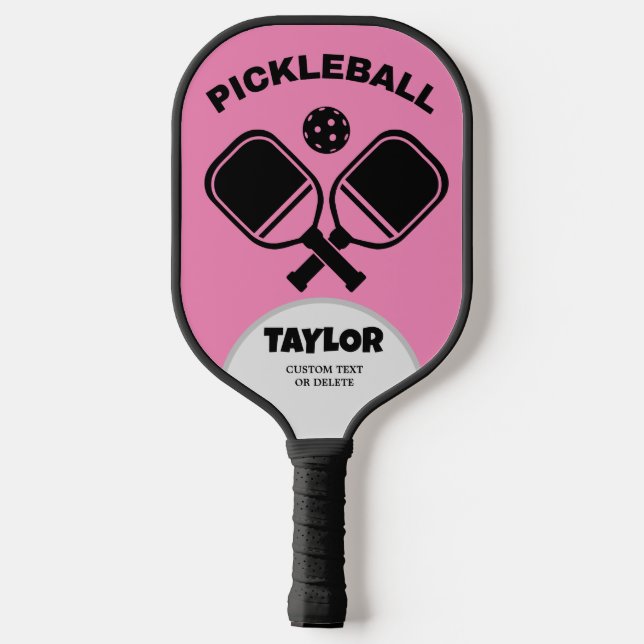 personalised pickleball pickleball paddle (Back)