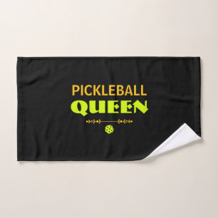 Personalised Pickleball Queen Hand Towel