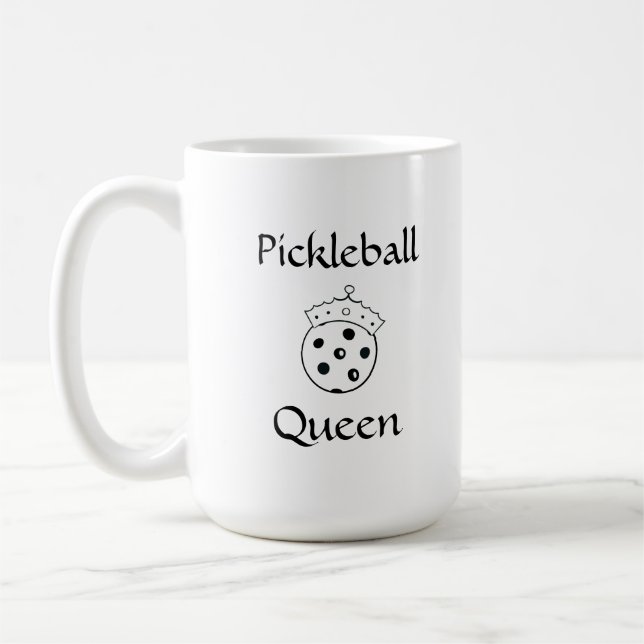 Personalised "Pickleball Queen" Mug (Left)