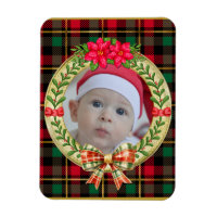 Personalised Picture Frame and Christmas Wreath 