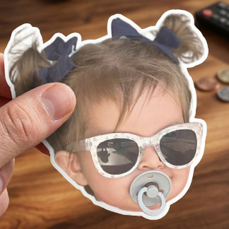Personalised Picture Sticker Custom Photo Stickers