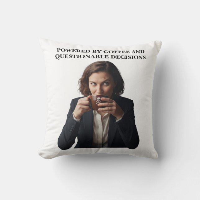 Personalised Picture Throw Pillow (Front)