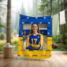 Personalised Picture Volleyball Senior Graduation 