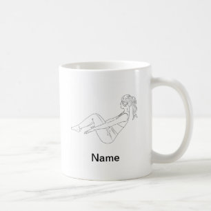 Personalised Pilates Ceramic Mug