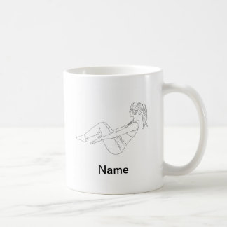Personalised Pilates Ceramic Mug