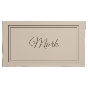 Personalised pillow case