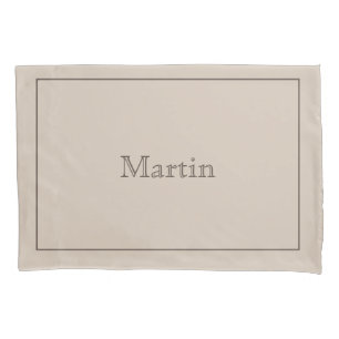 Personalised pillow case