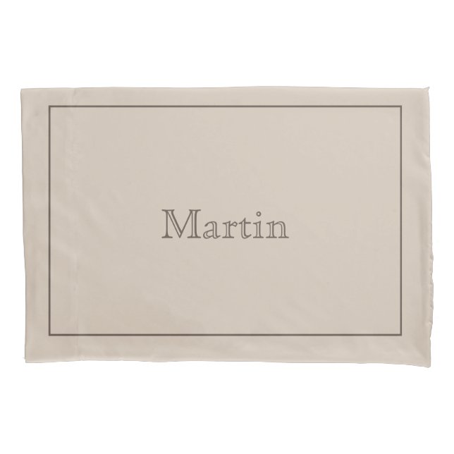 Personalised pillow case (Front)
