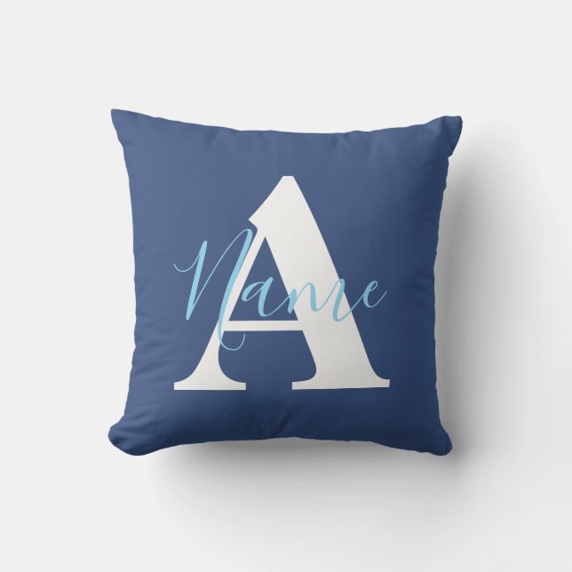 Personalised Pillow Case with Name Custom Pillow  (Front)