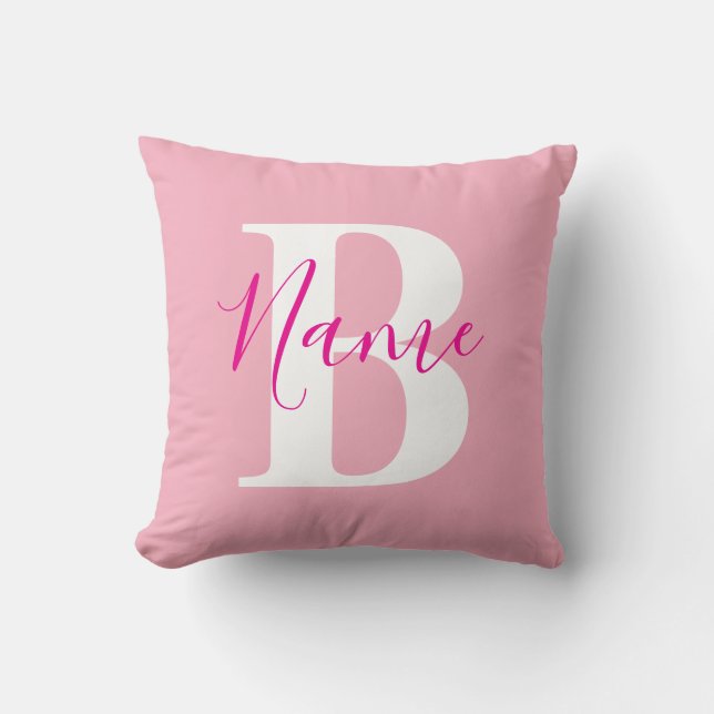 Personalised Pillow Case with Name Custom Pillow  (Front)