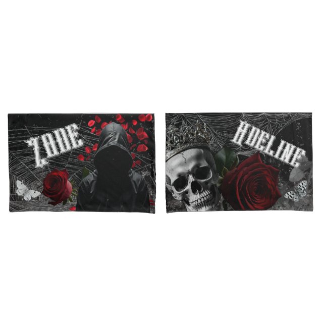 Personalised Pillow Cases Haunting Adeline Zade Me (Front-Set)