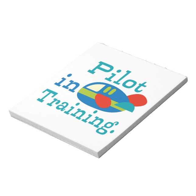 Personalised Pilot in Training Notepad (Rotated)