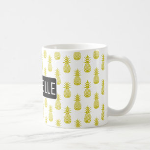 Personalised Pineapple Coffee Mug