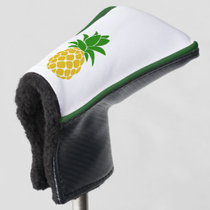 Personalised Pineapple Golf Putter Cover
