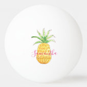 Personalised Pineapple  Ping Pong Ball (Front)
