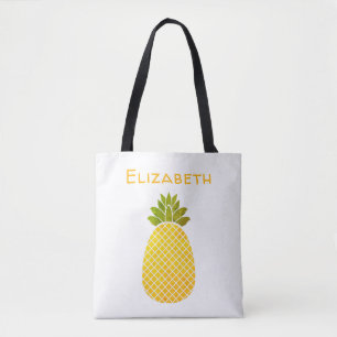 Personalised Pineapple Tote Bag