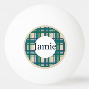 Personalised ping pong ball