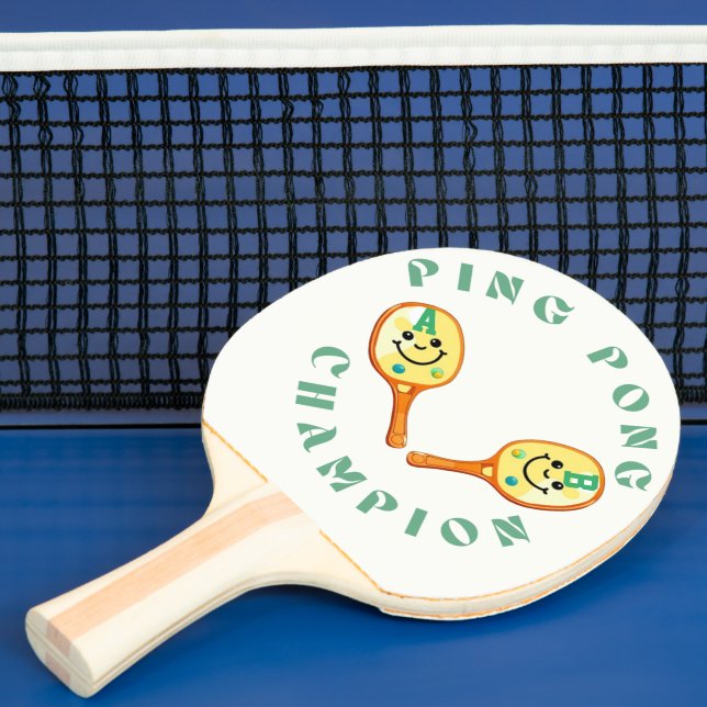 Personalised Ping Pong Champion Paddle (Insitu)
