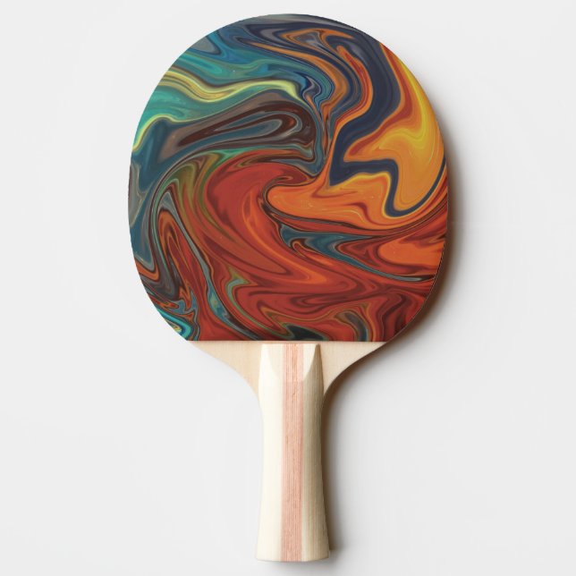 Personalised Ping Pong Paddles: Your Name Here Paddle (Back)