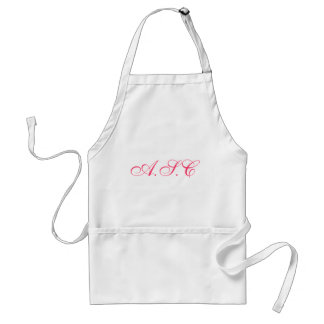 Personalised Pink Apron