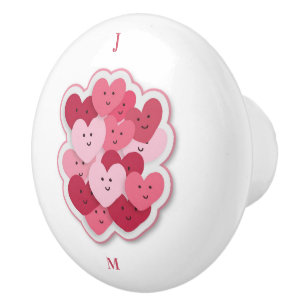 Personalised Pink Baby's Room Ceramic Knob