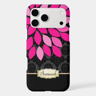 Personalised Pink Black and Gold
