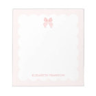 Personalised Pink Bow Bow Coquette Aesthetic