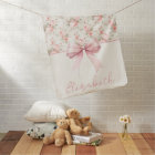 Personalised Pink Bow Girl