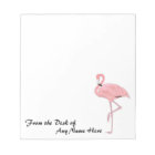 Personalised Pink Flamingo Stationery