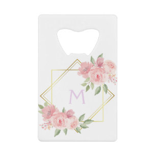 Personalised Pink Floral Frame