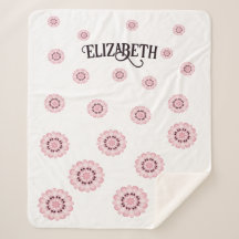 Personalised Pink Floral Pattern