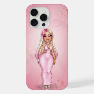 Personalised Pink Glamour Phone Case