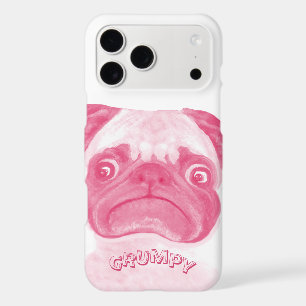 Personalised PINK Grumpy Puggy