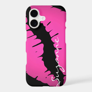 Personalised Pink Lips Print