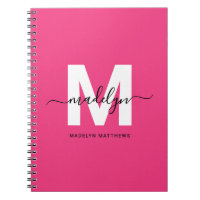 Personalised Pink Monogram