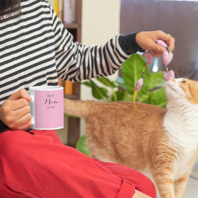 Personalised Pink Mug - Custom Name or Text (Creator Uploaded)