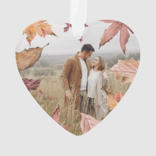 Personalised Pink Our First Christmas Photo Ornament