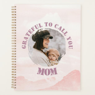 Personalised Pink Pastel Planner for Mum