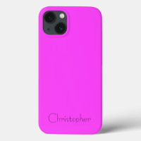 Personalised pink Radial Texture
