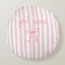 Personalised Pink Stripes Coquette Custom Text
