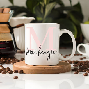 Personalised Pink Thank You Mug for Teacher or Mum