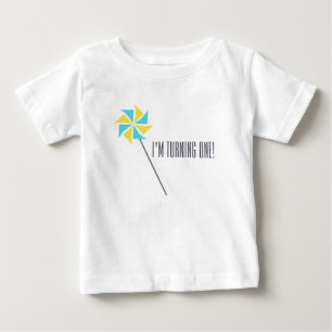 Personalised Pinwheel Apparel Baby T-Shirt