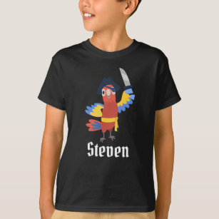 Personalised Pirate Parrot T-Shirt